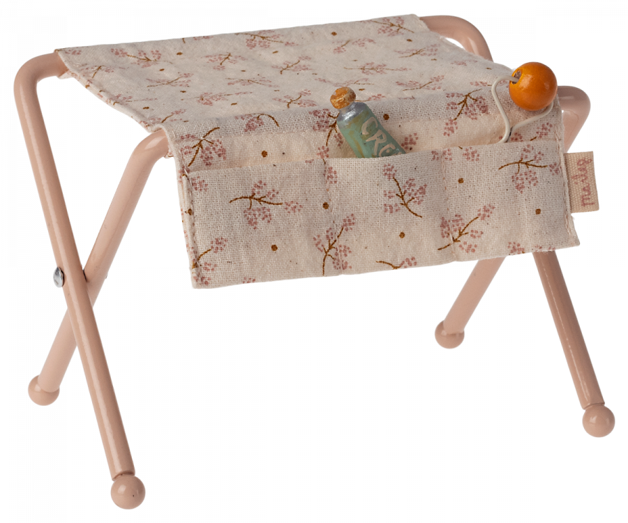 Bebé-Mesa de guardería, Ratón bebé - Rosa MAILEG