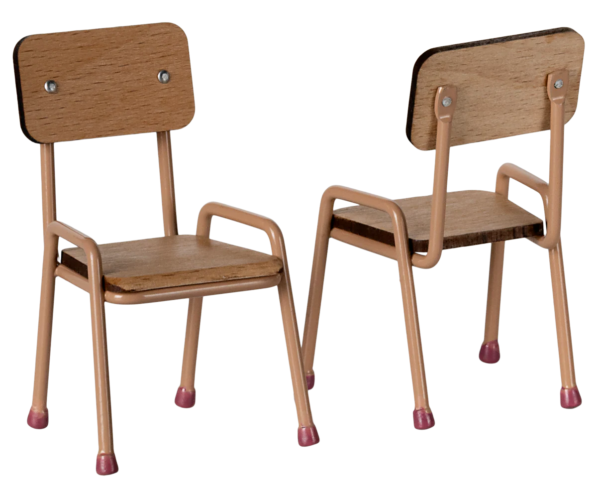 Juego de mesa y silla, Ratón - Polvo oscuro