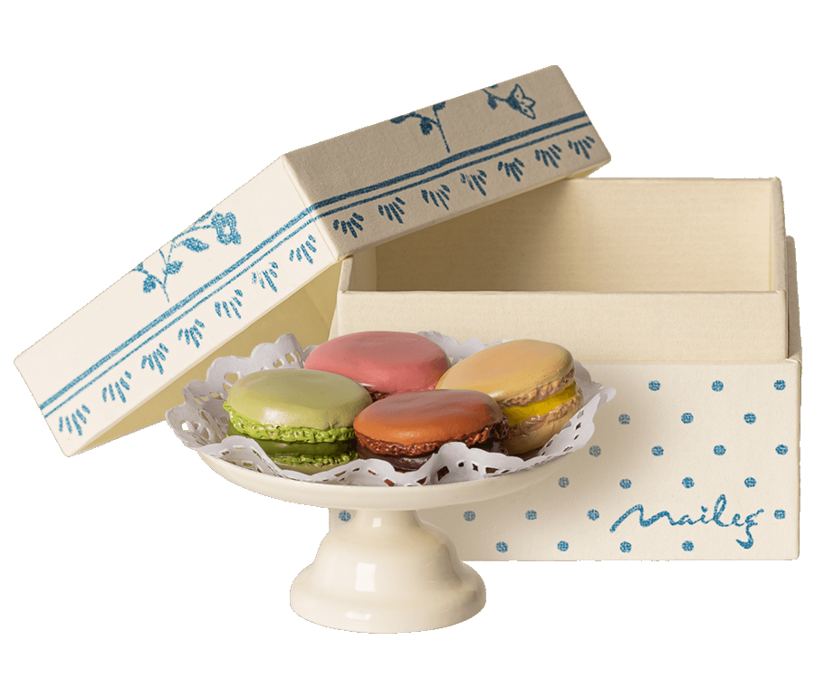 Macarons et chocolat chaud MAILEG