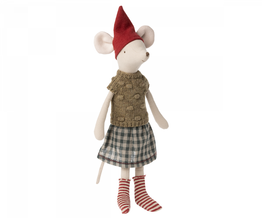 Navidad.Ropa de navidad, Ratón mediano MAILEG