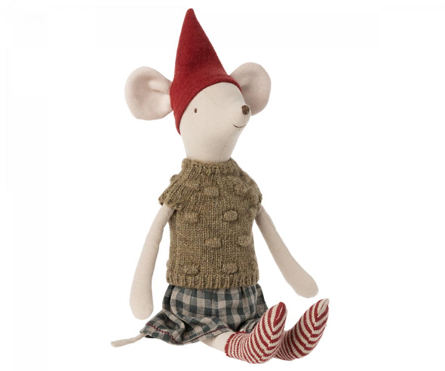 Navidad.Ropa de navidad, Ratón mediano MAILEG