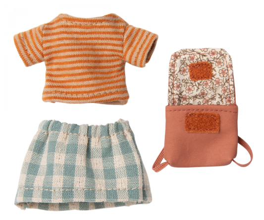 Ropa y bolso, hermana mayor - rosa viejo MAILEG