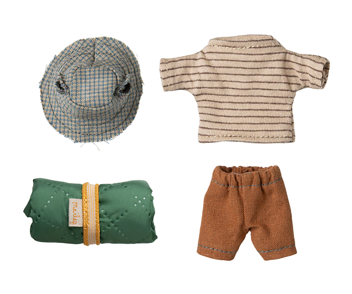 Ratón excursionista, Hermano mayor - Rayas finas MAILEG