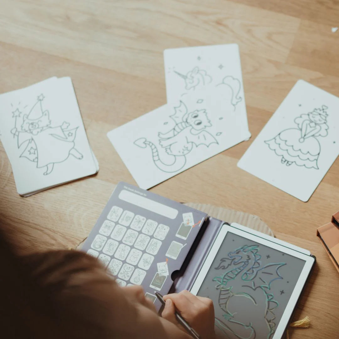 KIDYDRAW MINI Once upon & animals plantillas