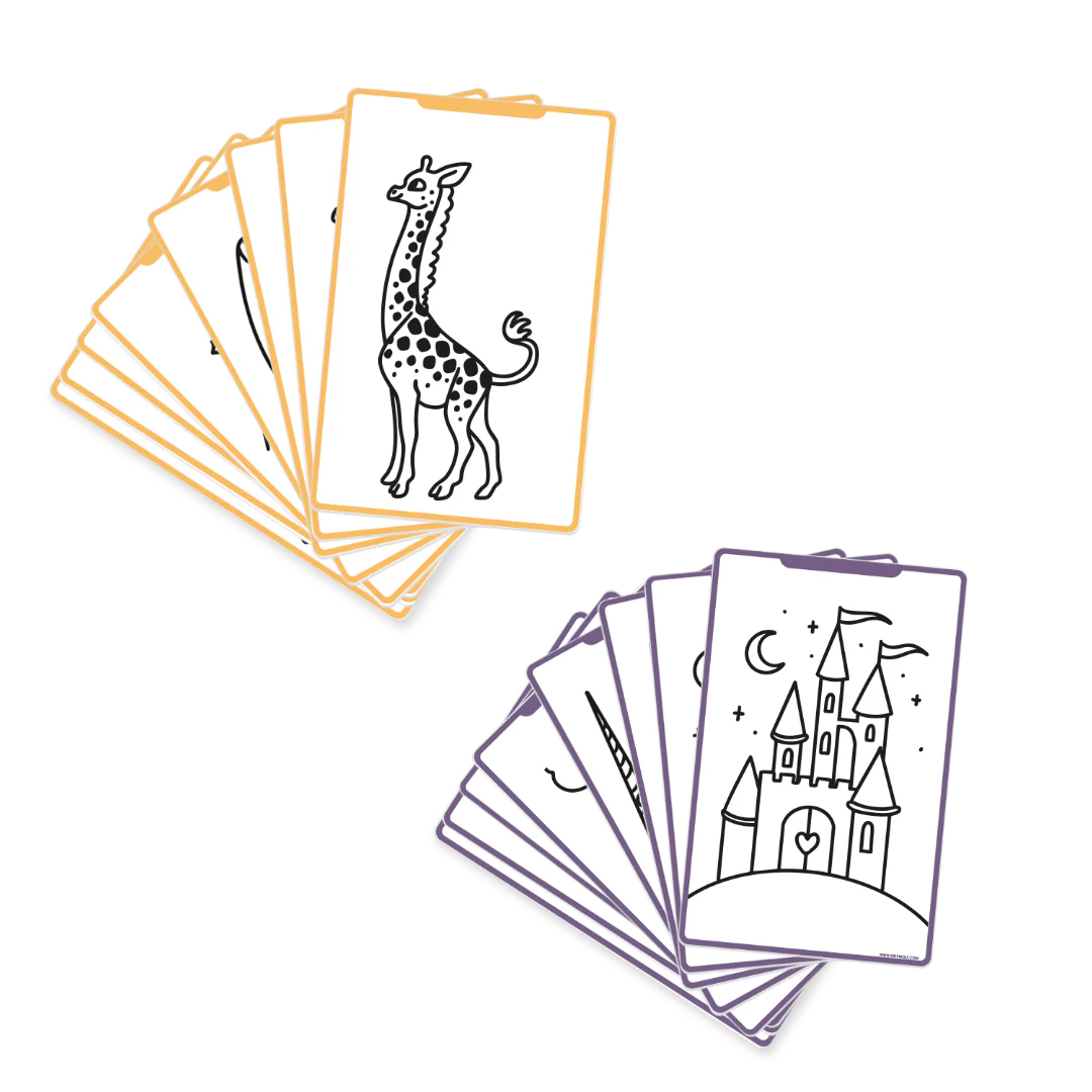 KIDYDRAW MINI Once upon & animals plantillas