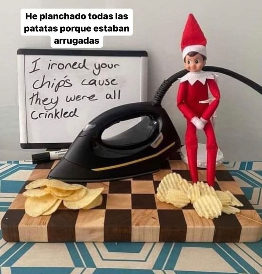 Navidad.ELF ON THE SELF chico