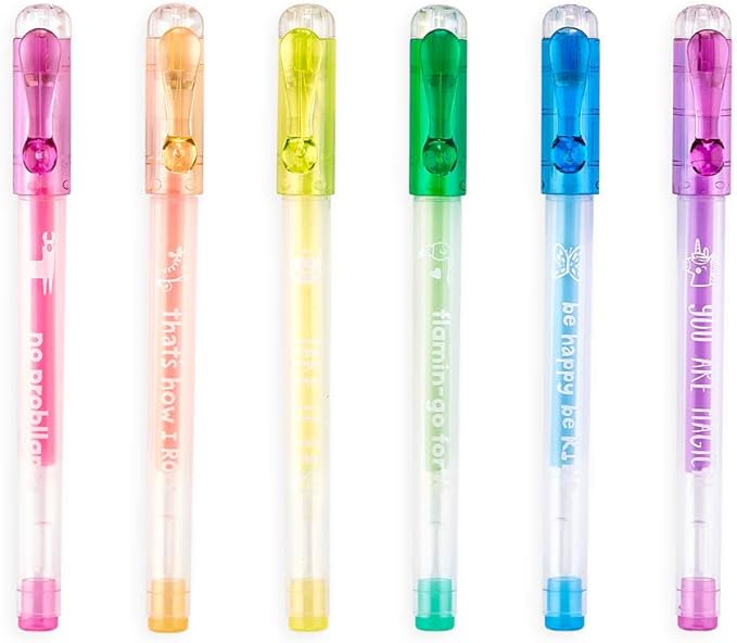 FUNTASTIC FRIENDS MINI PASTEL GEL PENS OOLY