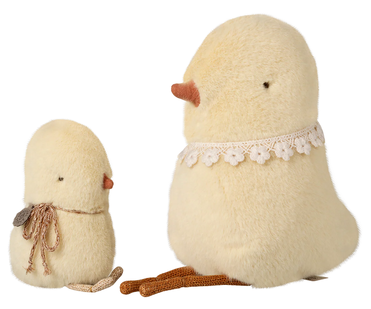 Peluche de pollito gallina, mini MAILEG