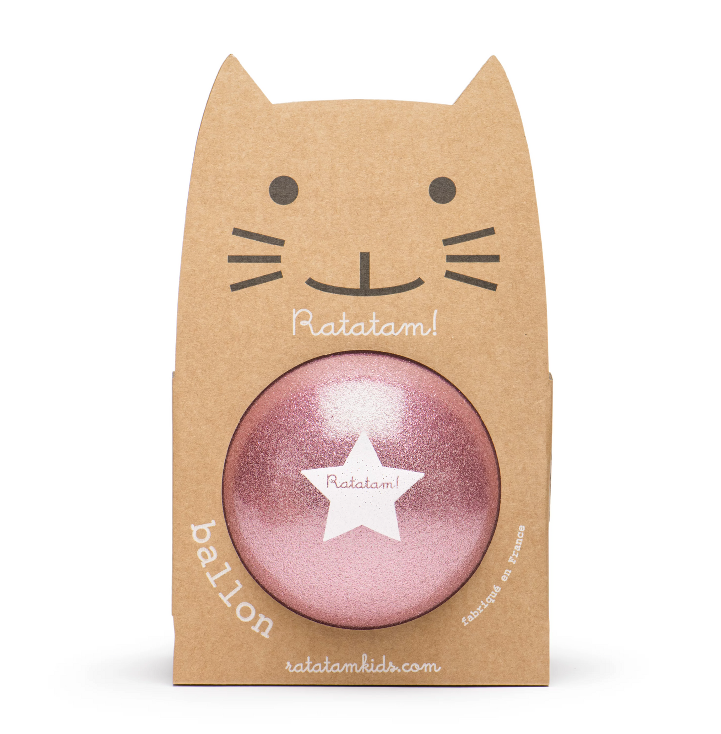 RATATAM El globo con purpurina – Rosa