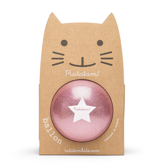 RATATAM El globo con purpurina – Rosa