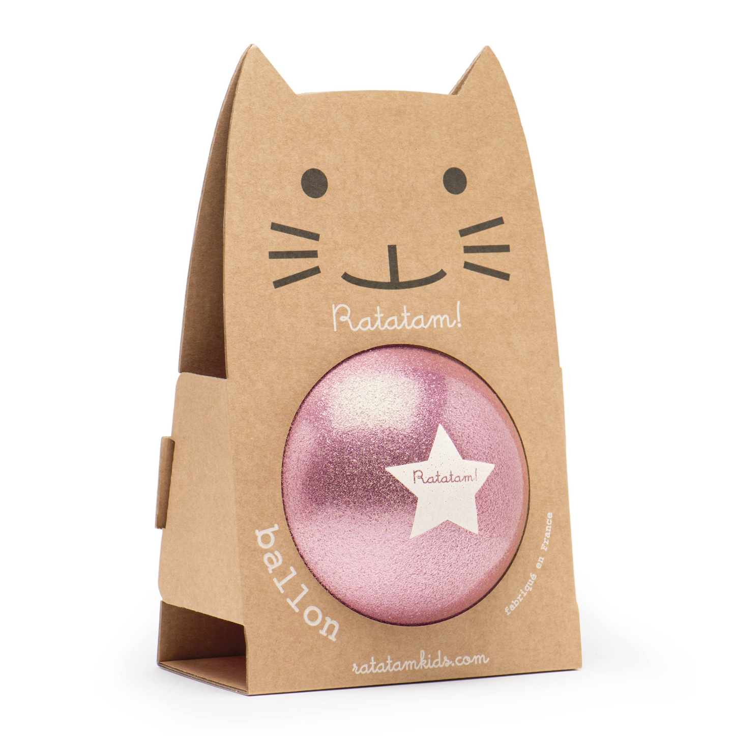 RATATAM El globo con purpurina – Rosa