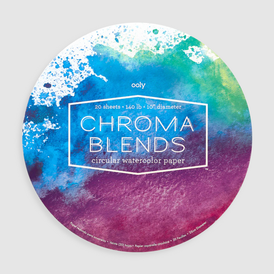 Chroma Blends Circular Watercolor Paper