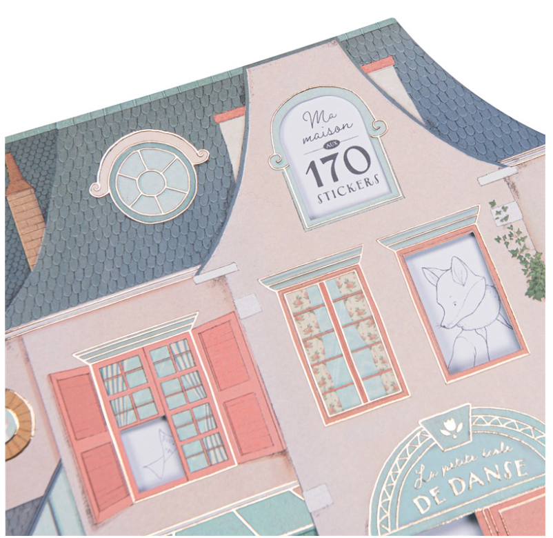 MOULIN ROTY Cuaderno de pegatinas Escuela del baile