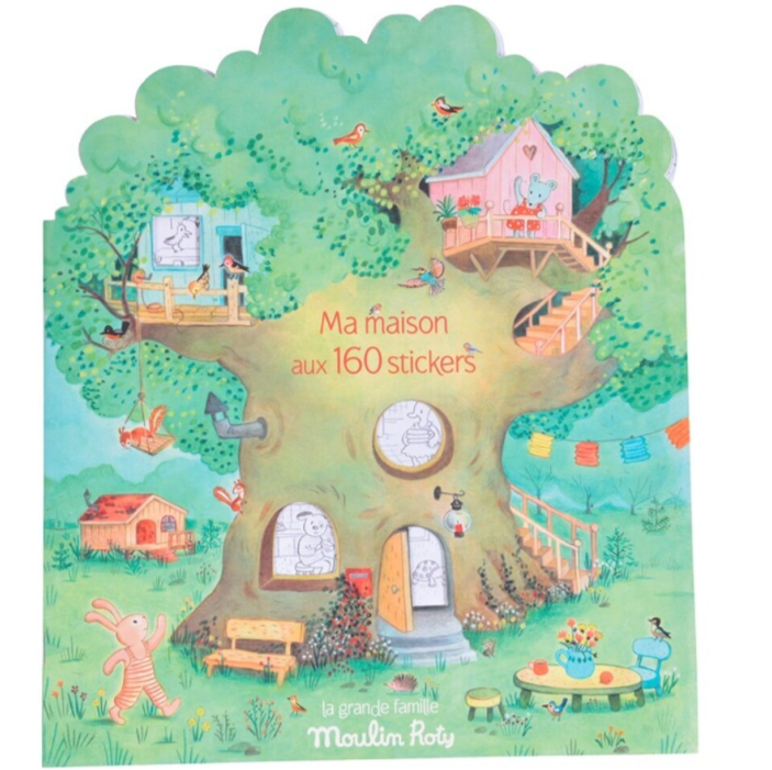 MOULIN ROTY Cuaderno pegatinas Gran Familia