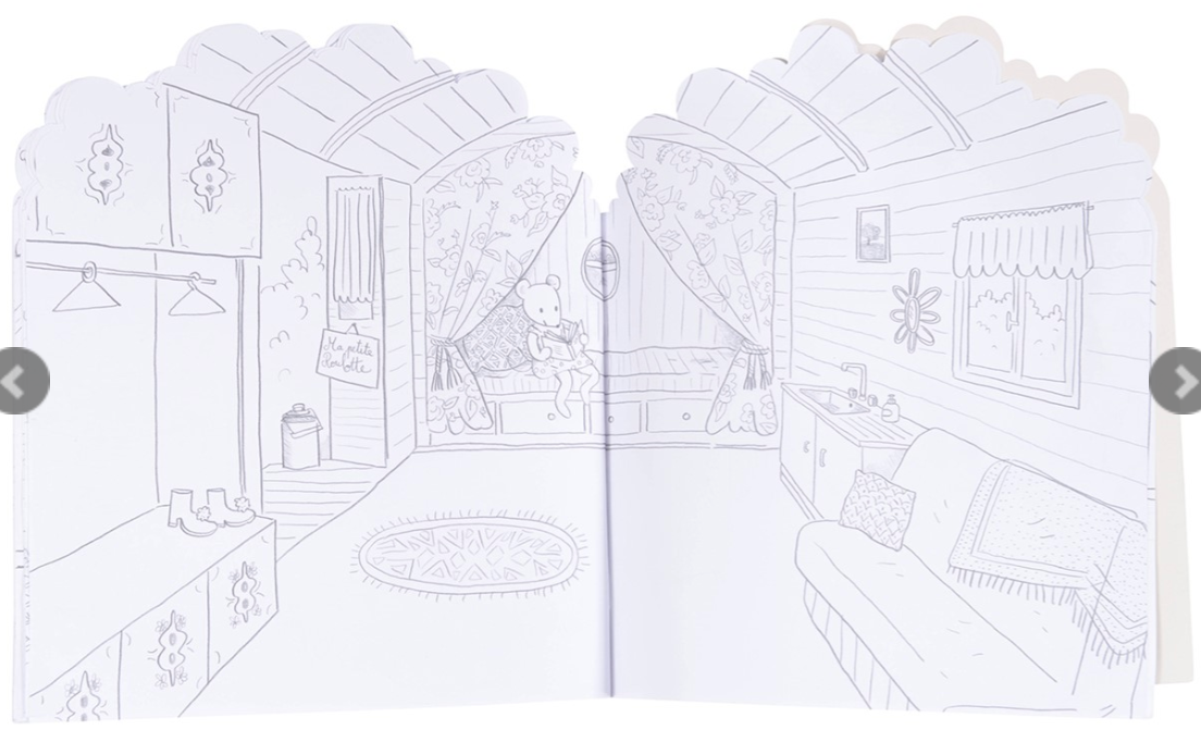 MOULIN ROTY Cuaderno pegatinas Gran Familia