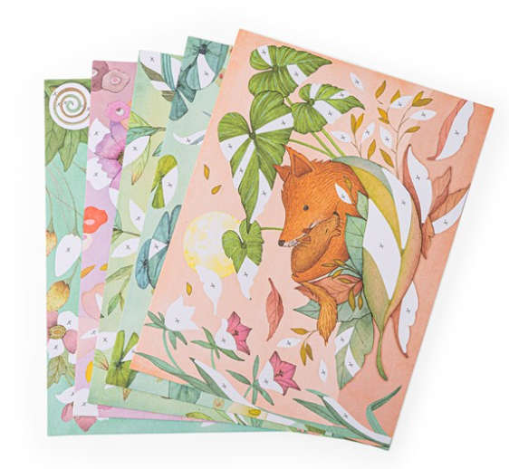 MOULIN ROTY Tarjetas fantásticas Rosalies