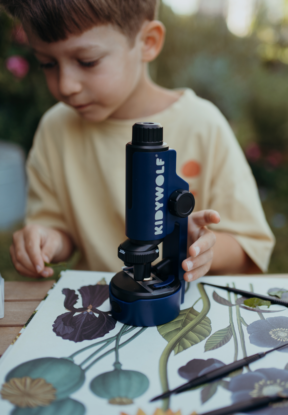 KIDYMICROSCOPE microscopio verde