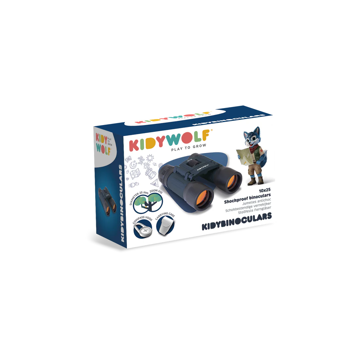 KIDYBINOCULARS prismático infantil binoculares