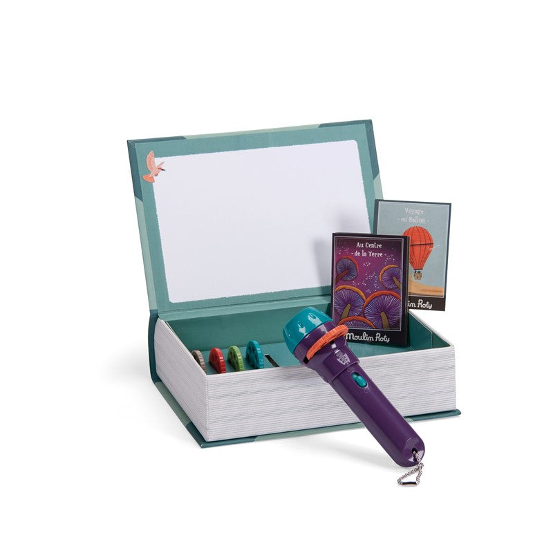 MOULIN ROTY Libro linterna de historias Grandes viajes