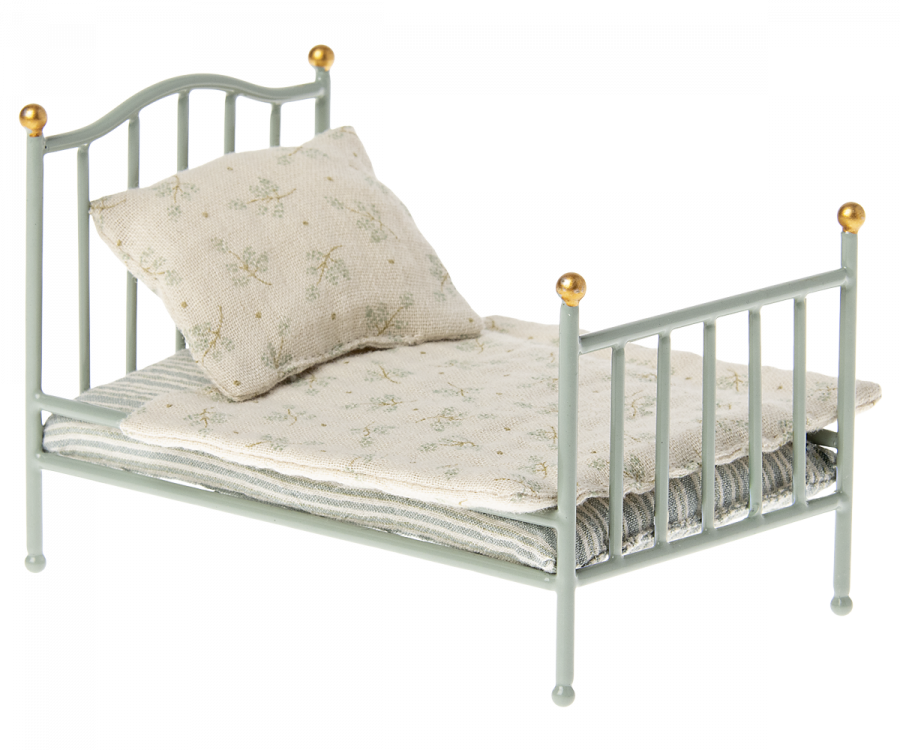 Cama vintage, Ratón - Menta MAILEG