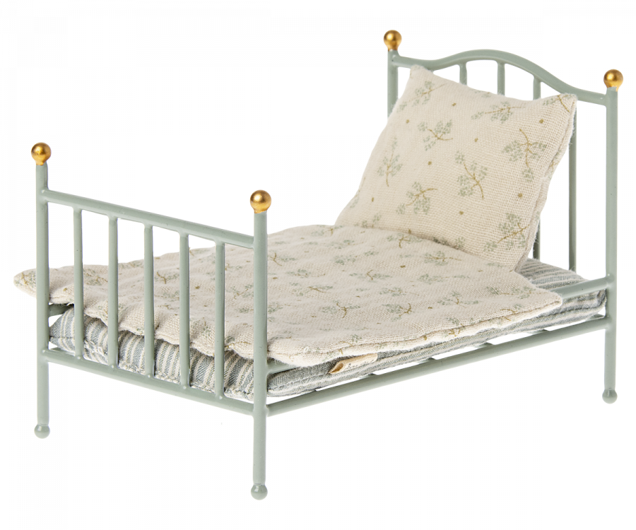 Cama vintage, Ratón - Menta MAILEG