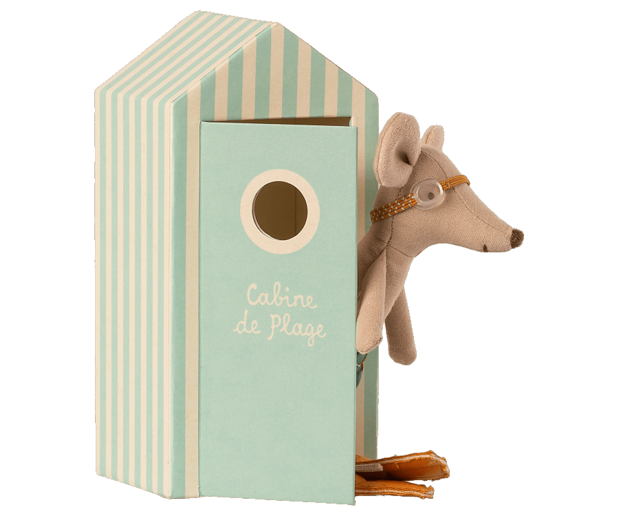Playa-Beach mice, Big brother in Cabin de Plage MAILEG