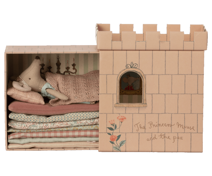 La princesa y el guisante. Ratón y hermana mayor MAILEG