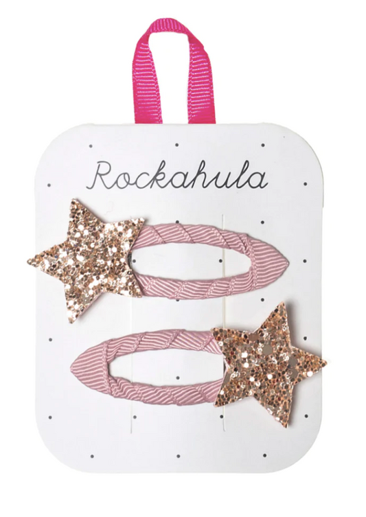 Horquillas estrella dorada Rockahula