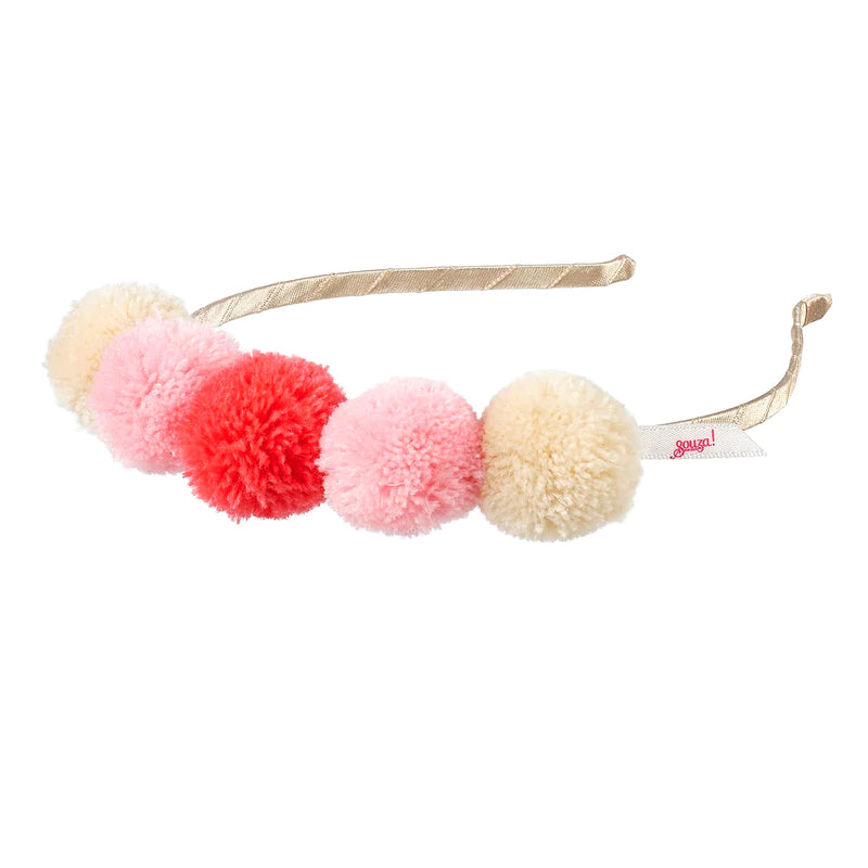 SOUZA diadema pompón multicolor