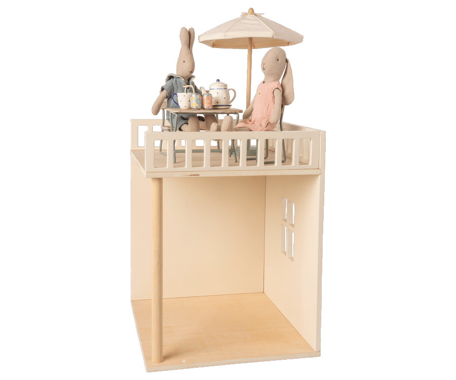 Set de jardín en miniatura, Mesa con silla y banco MAILEG