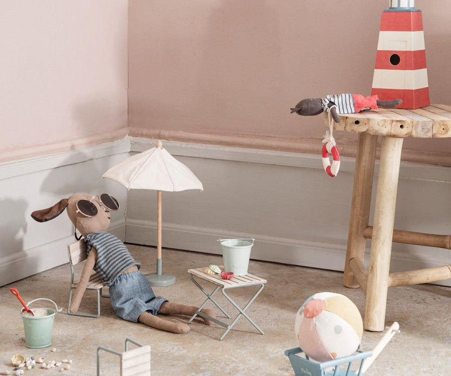 Playa-Sombrilla en miniatura MAILEG