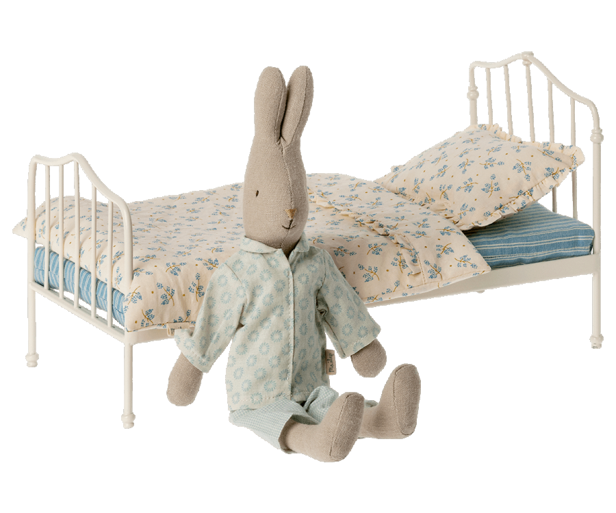 Cama en miniatura, Mini - Azul MAILEG