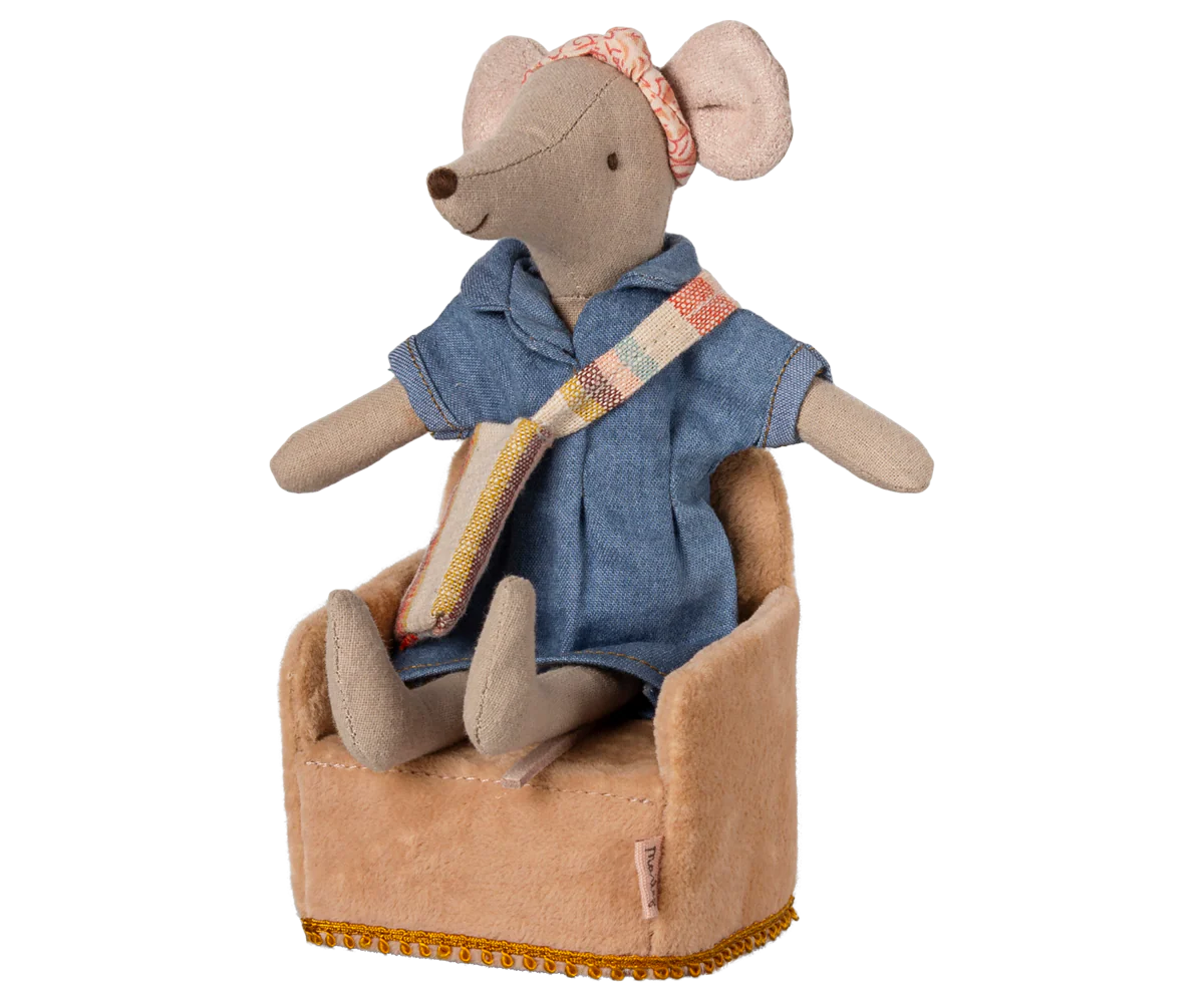 Silla plegable, Ratón - Polvo