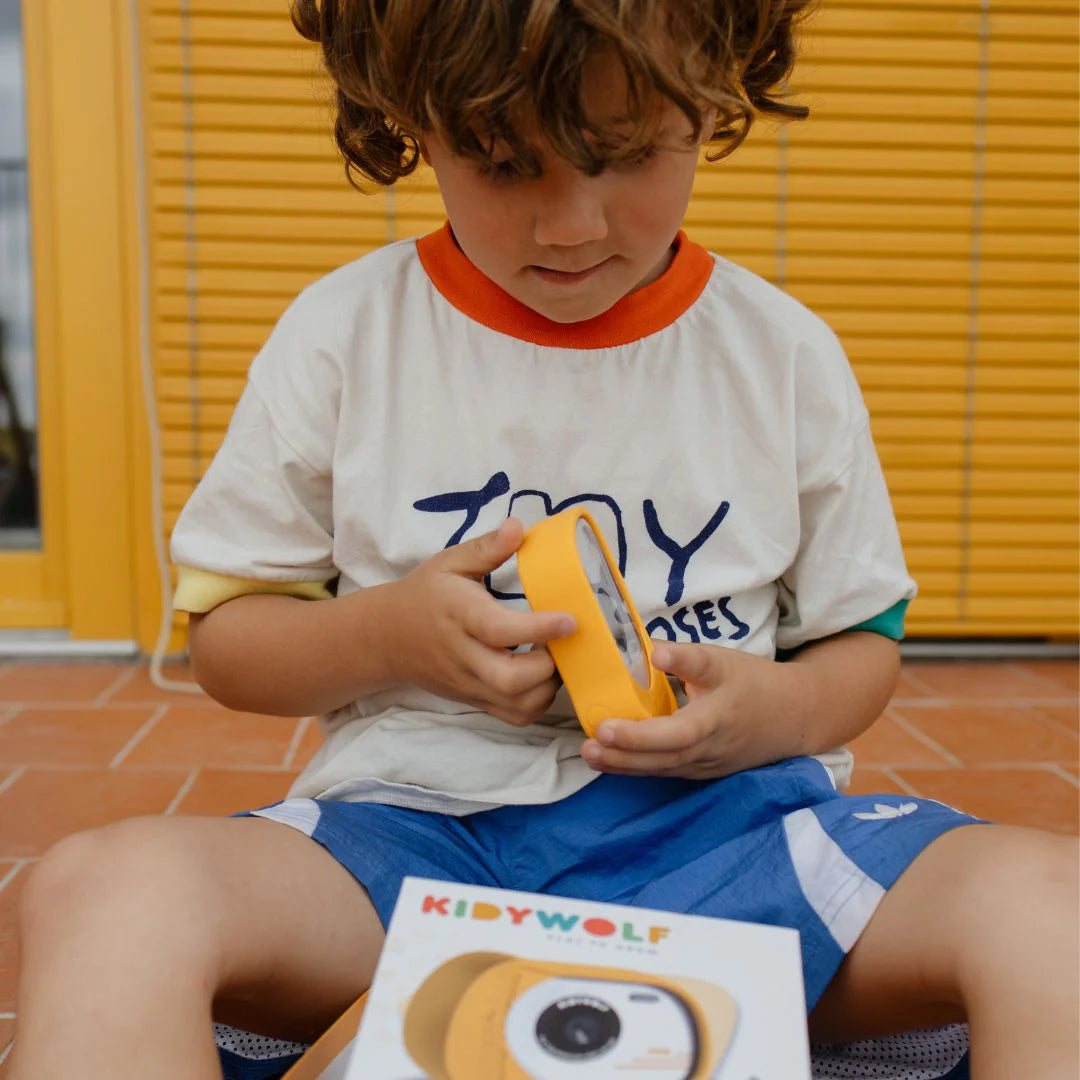 KIDYCAM cámara amarilla