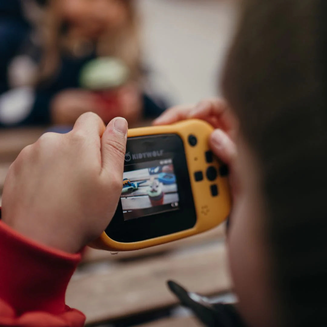 KIDYCAM cámara amarilla