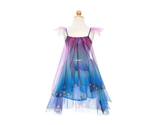 GREAT PRETENDERS Disfraz Mariposa Butterfly Twirl Dress & Wings Blue-Purple7-8