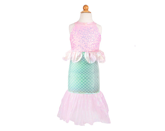 GREAT PRETENDERS sirenita Misty Mermaid Dress Pink, 7-8