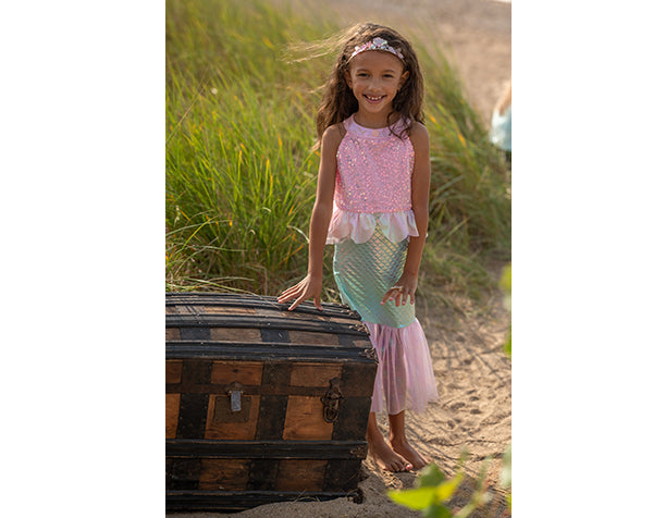 GREAT PRETENDERS sirenita Misty Mermaid Dress Pink, 3-4