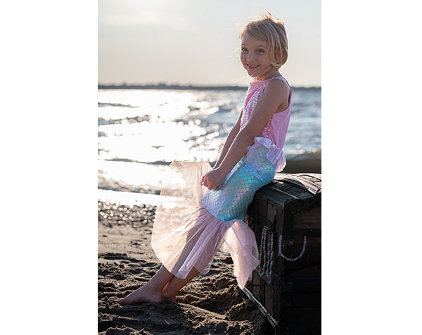 GREAT PRETENDERS sirenita Misty Mermaid Dress Pink, 3-4