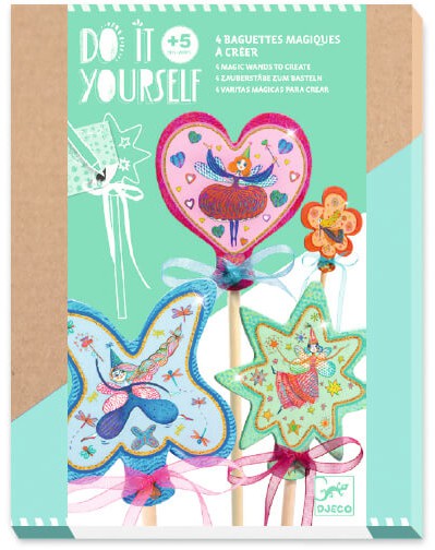 DIY Varitas mágicas para crear Hadas