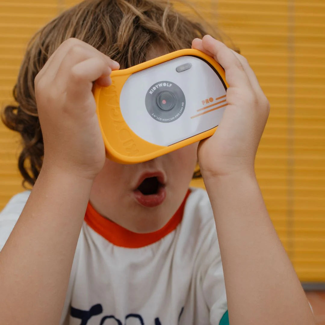 KIDYCAM cámara amarilla