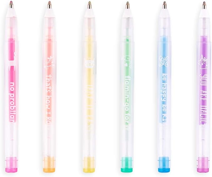 FUNTASTIC FRIENDS MINI PASTEL GEL PENS OOLY