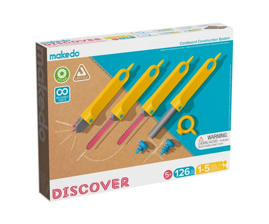 MAKEDO DISCOVER Kit de 126pcs