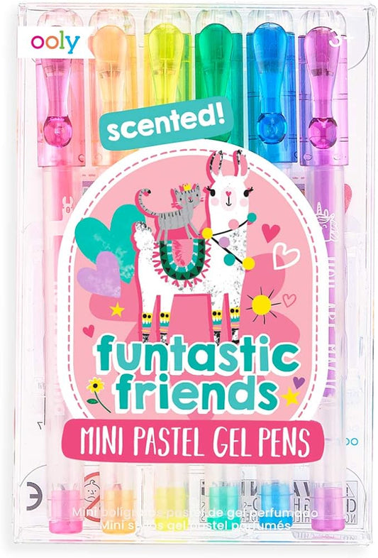 FUNTASTIC FRIENDS MINI PASTEL GEL PENS OOLY