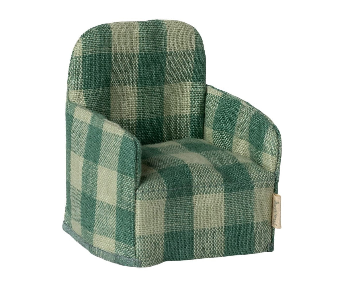 Sillón Plegable Ratón Green Check