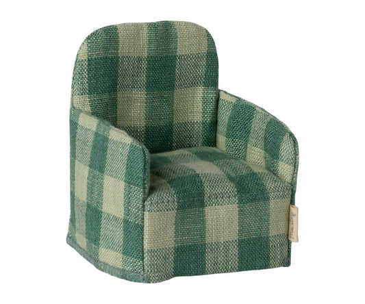 Sillón Plegable Ratón Green Check