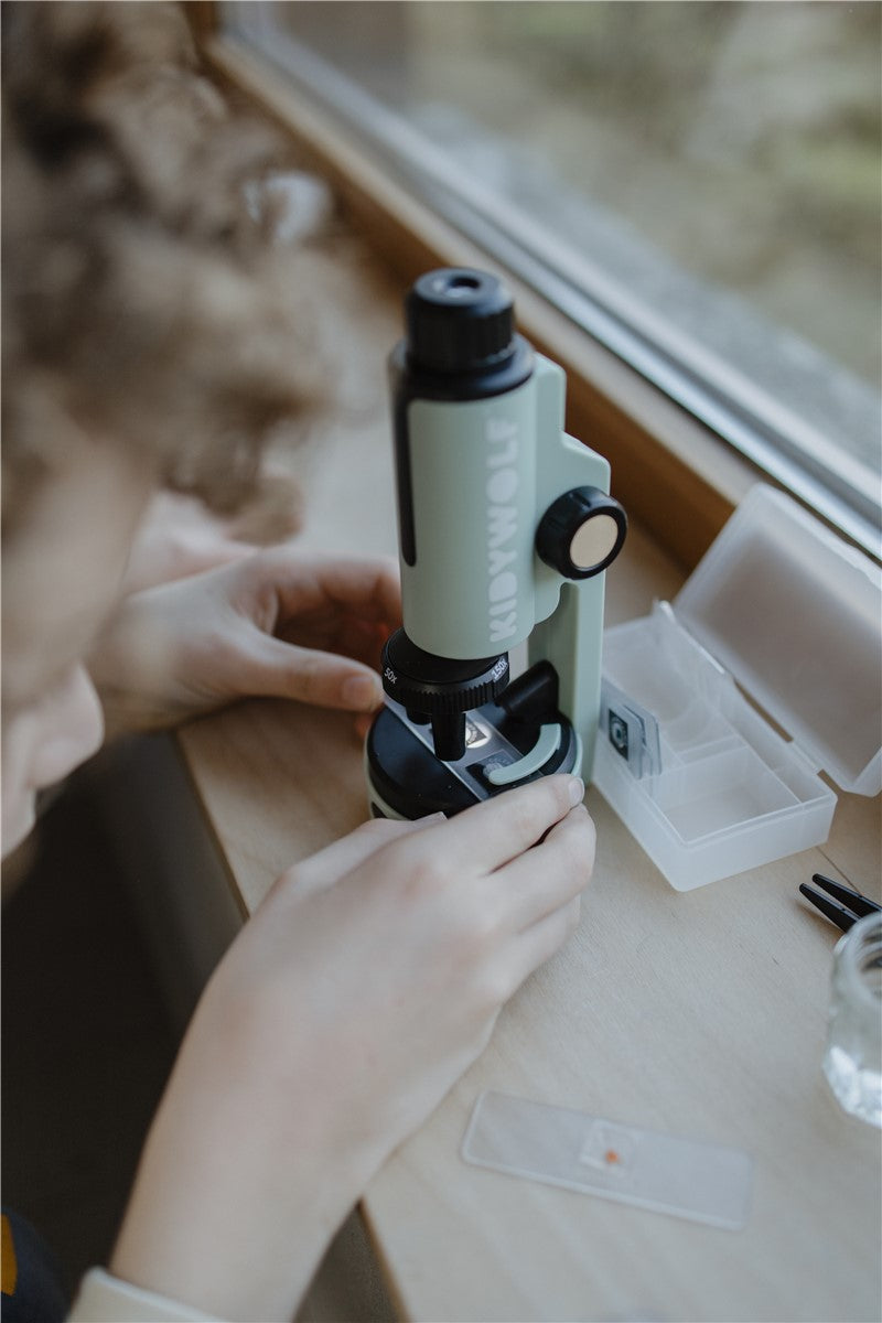 KIDYMICROSCOPE microscopio verde