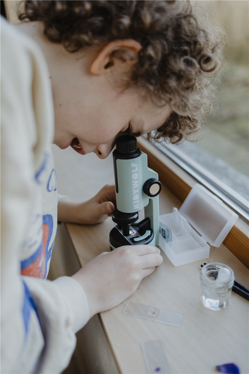 KIDYMICROSCOPE microscopio verde