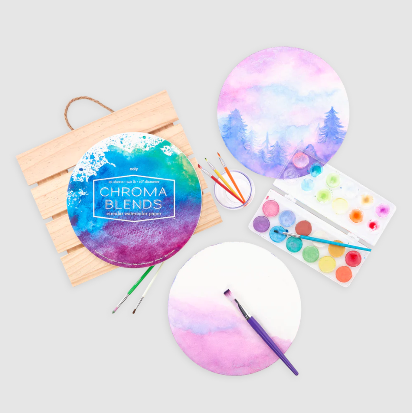 Chroma Blends Circular Watercolor Paper