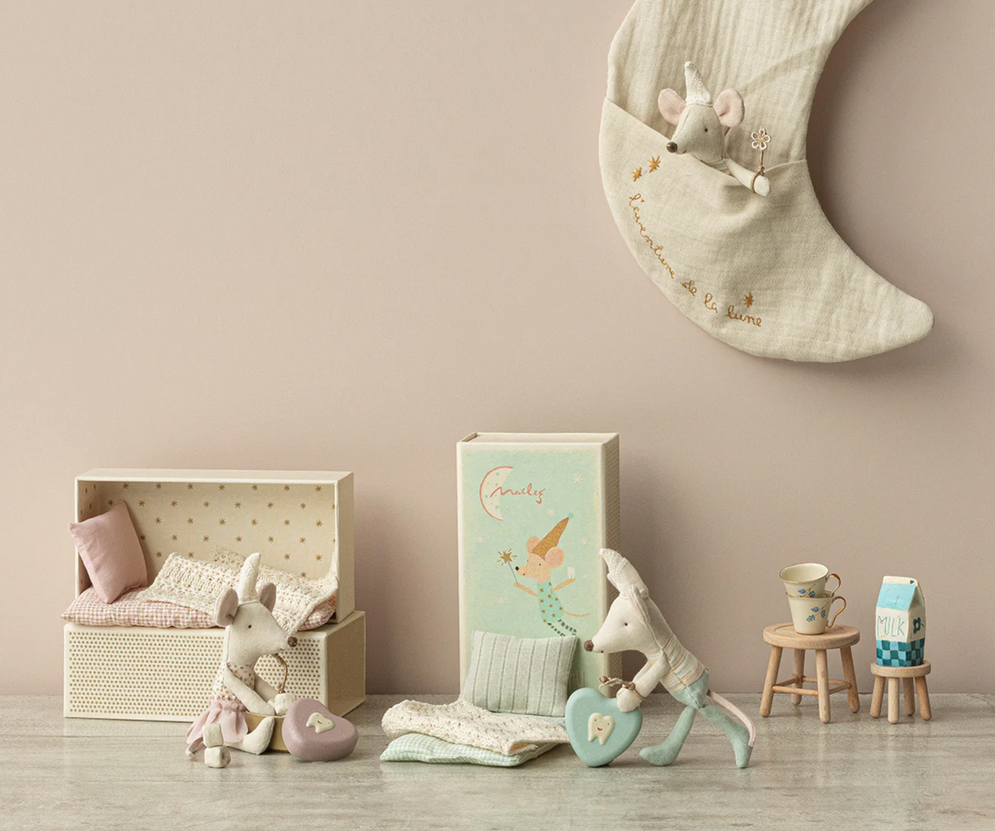 Hada de dientes, Hermana menor en caja de cerillas